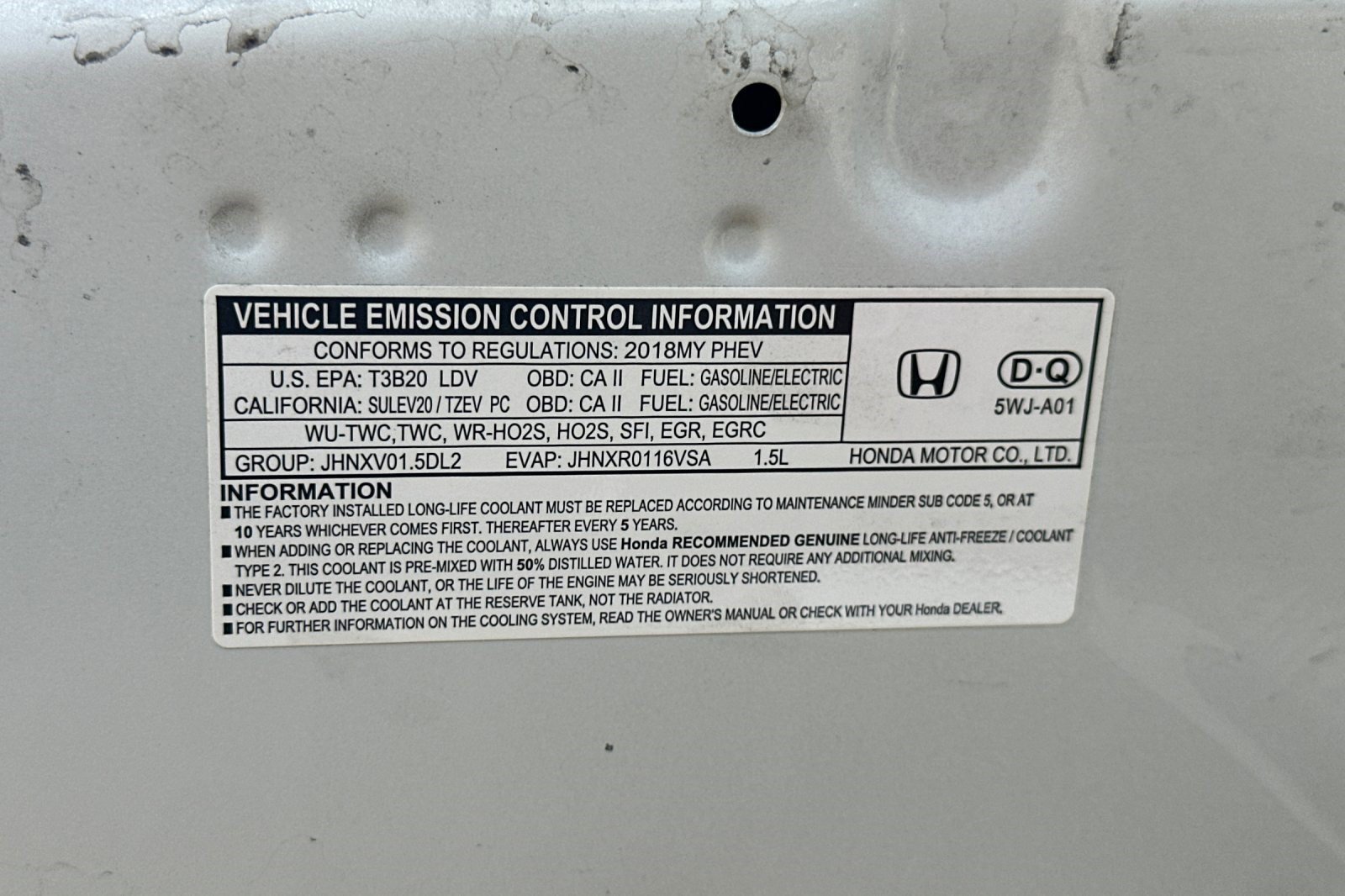 Used 2018 Honda Clarity Plug-In Hybrid image 26
