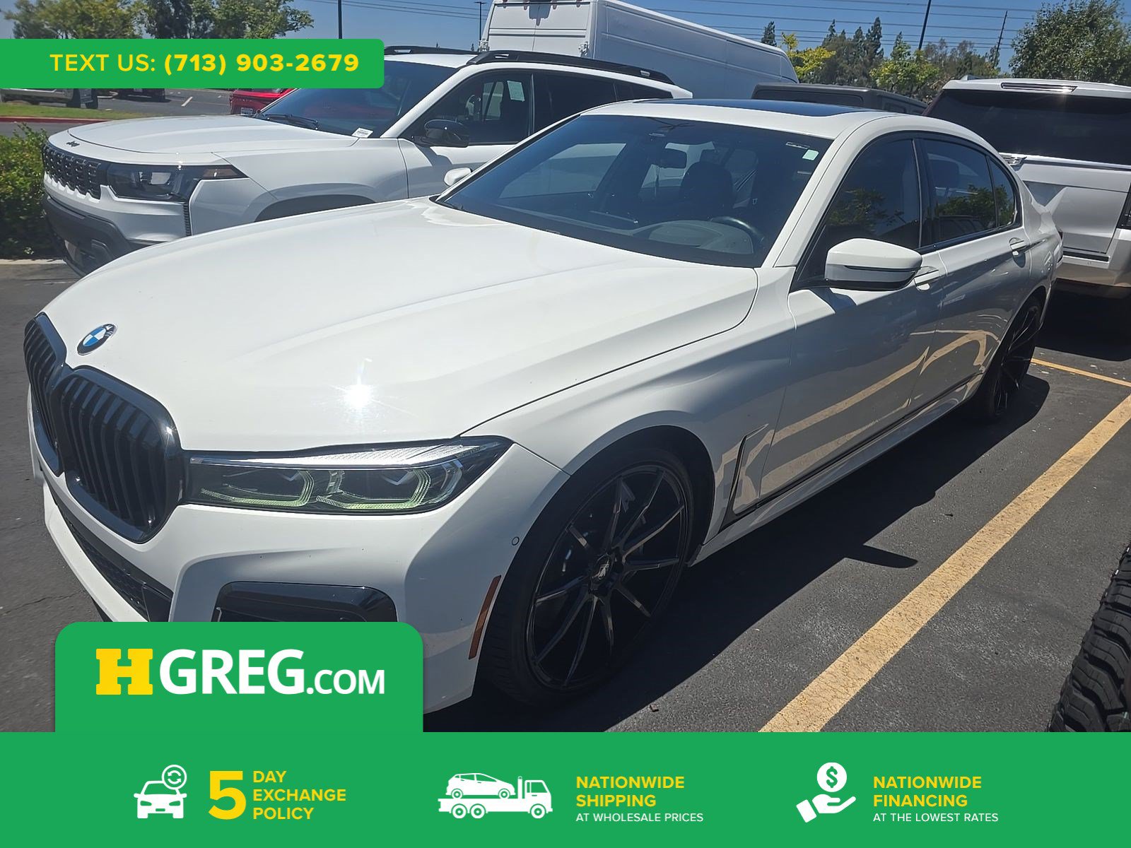 Used 2020 BMW 750i xDrive w/ M Sport Package AWD/4WD image 1