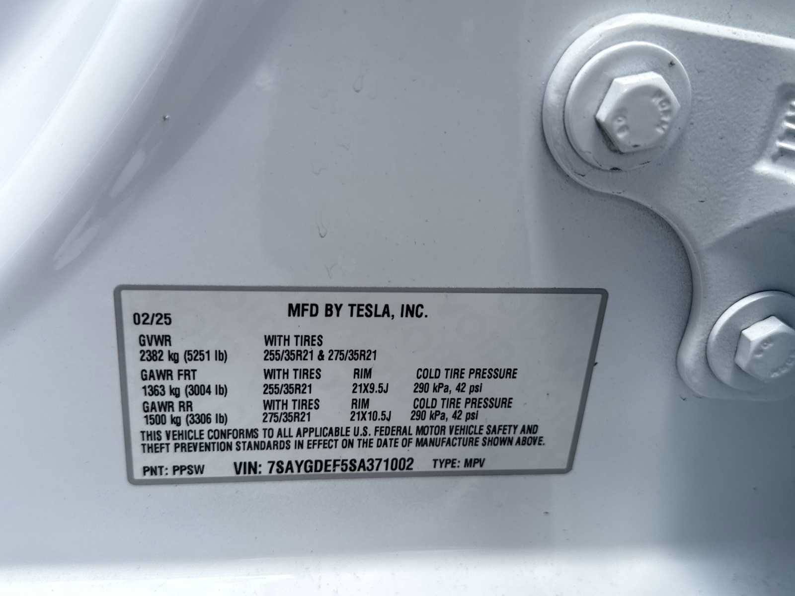 Used 2025 Tesla Model Y Performance AWD/4WD image 28