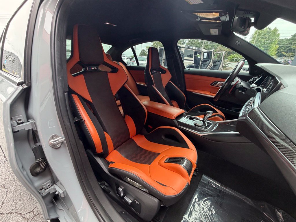 Used 2022 BMW M3 Competition w/ M Carbon Exterior Package RWD image 44