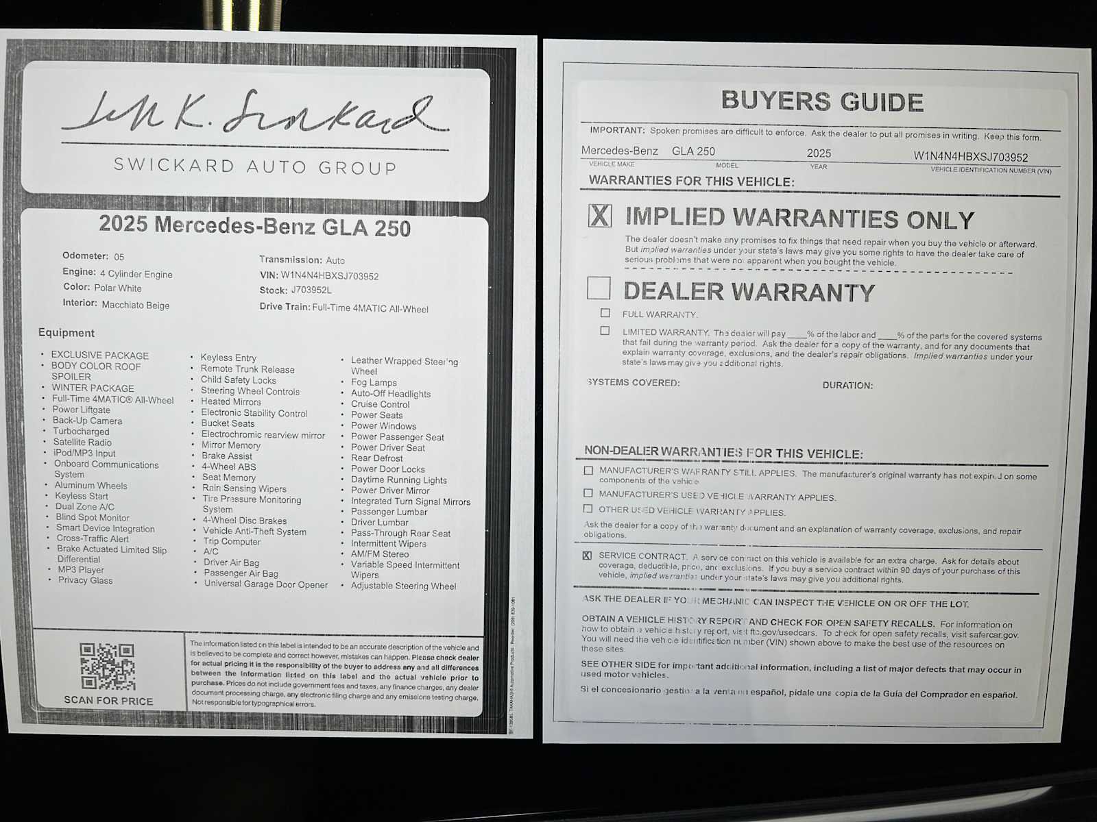 Certified 2025 Mercedes-Benz GLA 250 4MATIC image 39