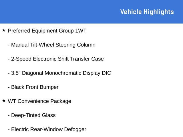 New 2026 Chevrolet Silverado 3500 W/T w/ WT Convenience Package image 10