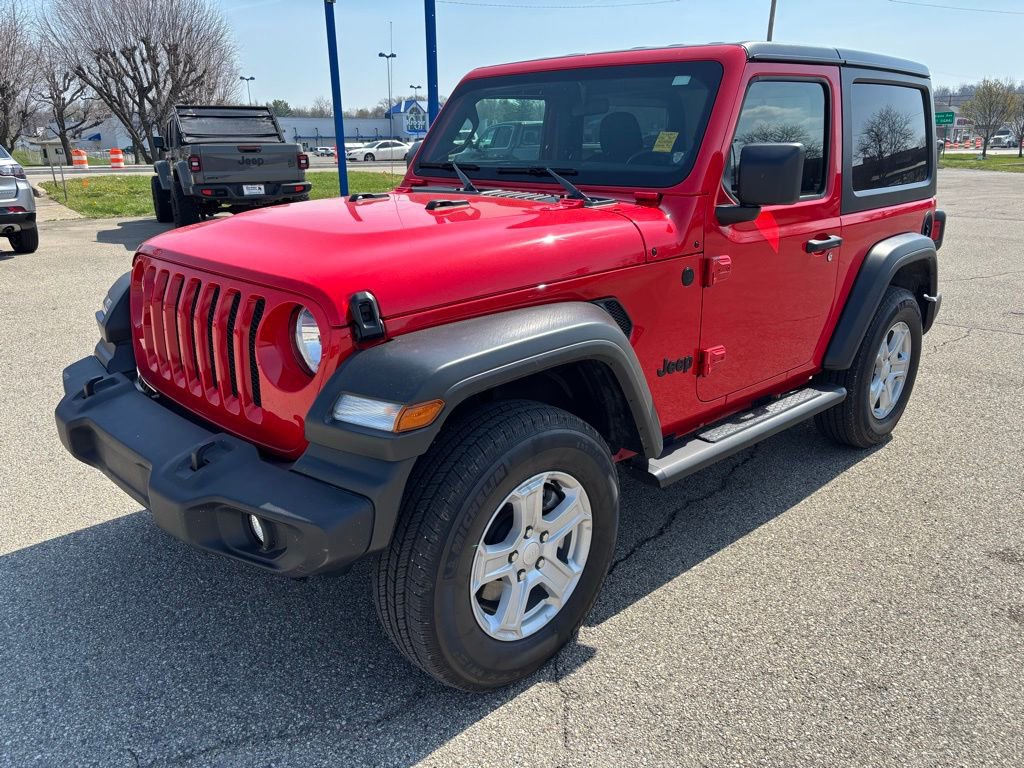Used 2021 Jeep Wrangler Sport image 1