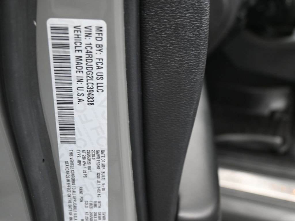 Used 2020 Dodge Durango GT w/ Blacktop Package AWD/4WD image 20