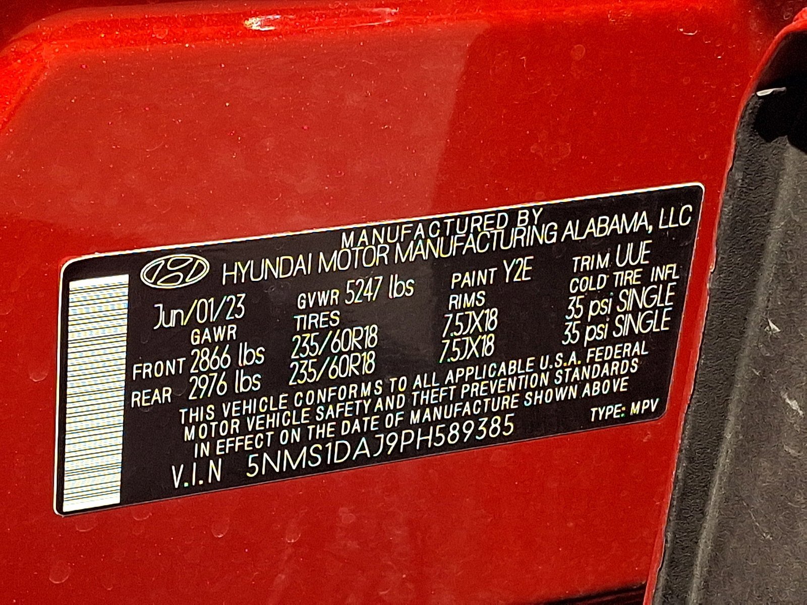 Certified 2023 Hyundai Santa Fe SE AWD/4WD image 27