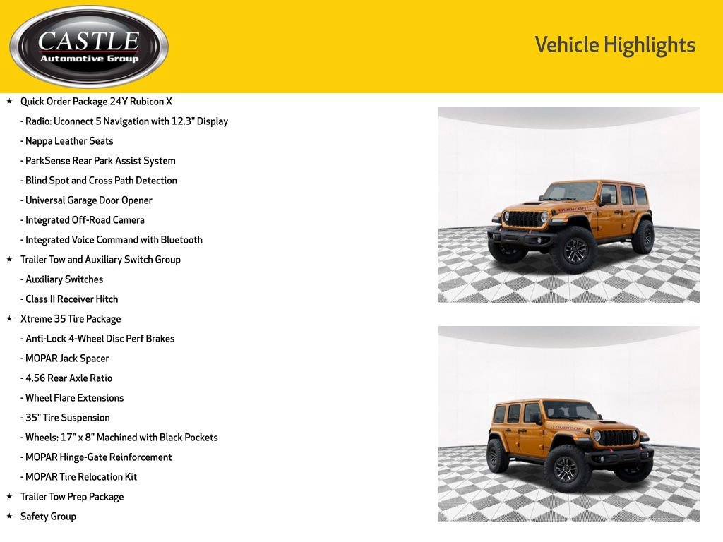 New 2026 Jeep Wrangler Unlimited Rubicon AWD/4WD image 6