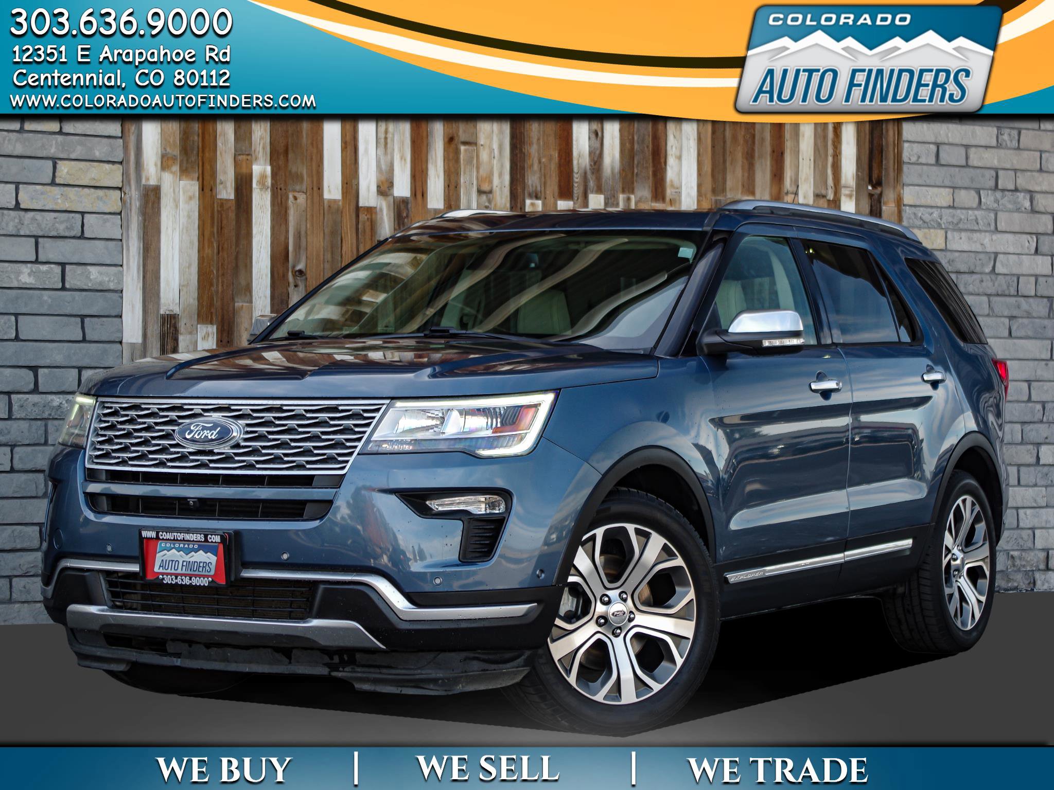Used 2019 Ford Explorer Platinum image 1
