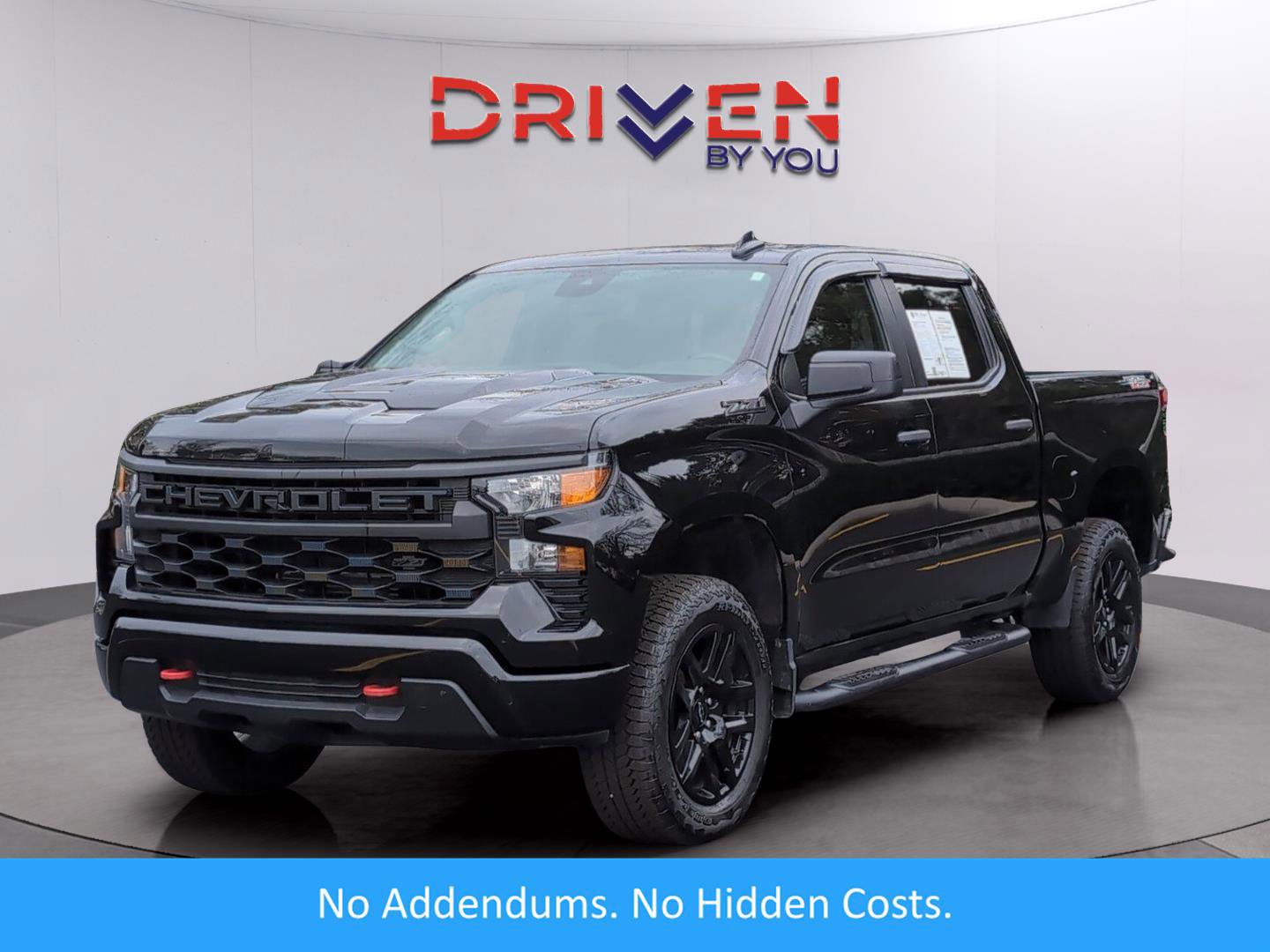 Certified 2023 Chevrolet Silverado 1500 Custom Trail Boss w/ LPO, Dark Essentials Package