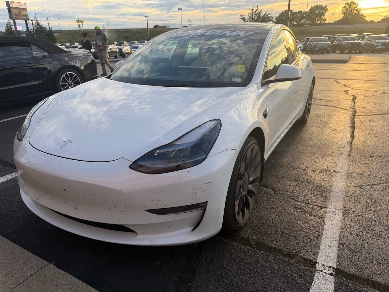 Used 2023 Tesla Model 3 Performance AWD/4WD image 2