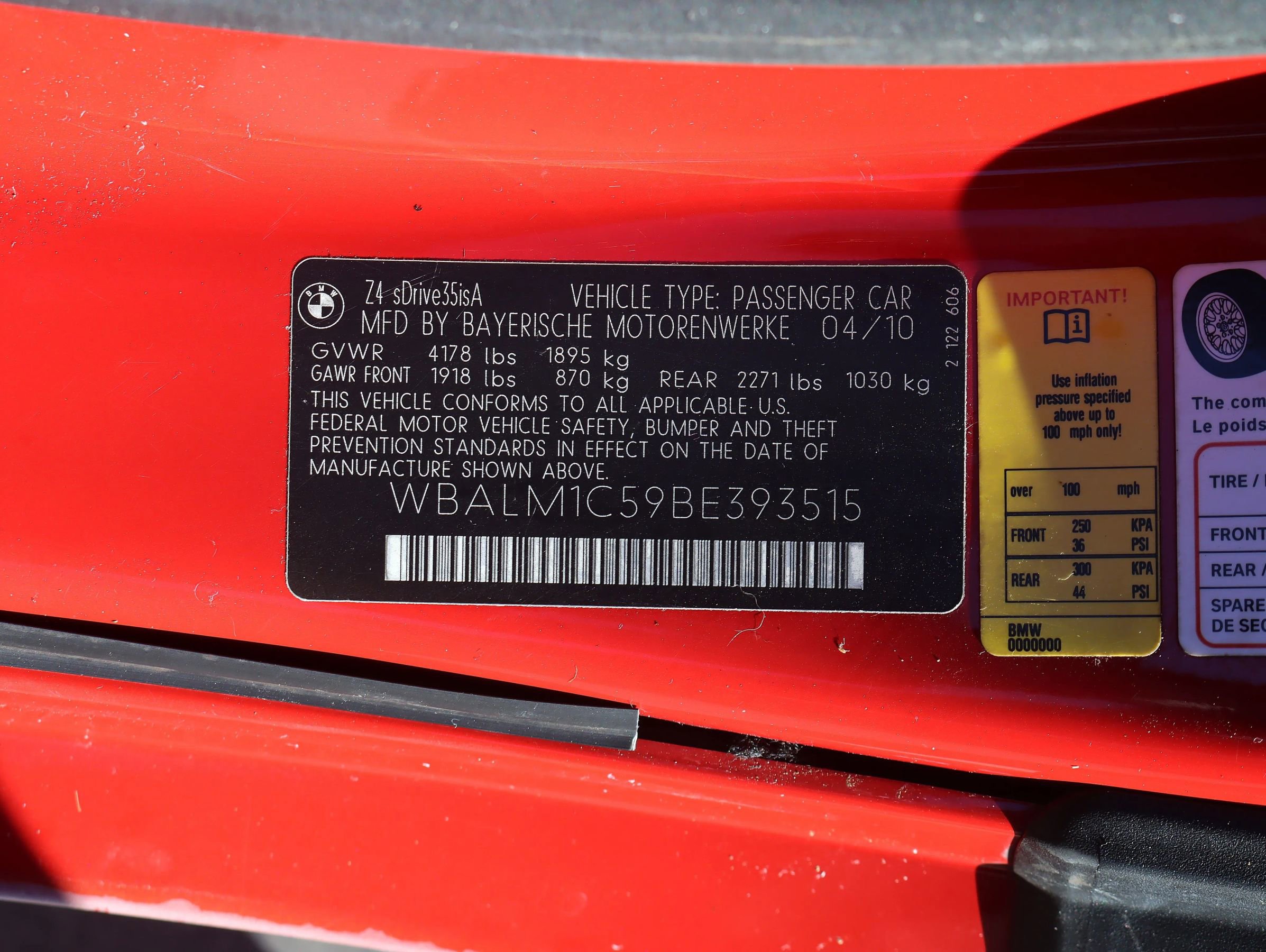 Used 2011 BMW Z4 sDrive35is image 32