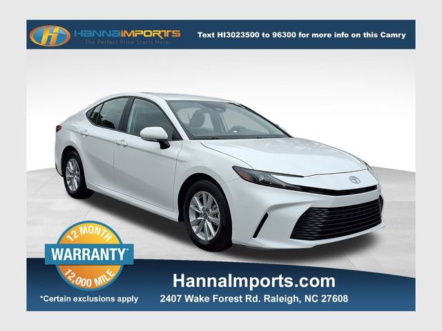 Used 2025 Toyota Camry LE