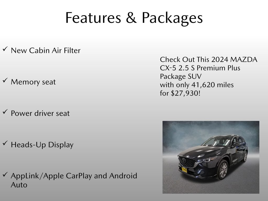 Certified 2024 MAZDA CX-5 AWD 2.5 S image 8