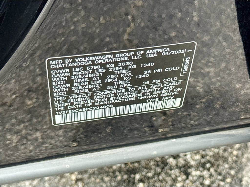 Used 2023 Volkswagen Atlas Cross Sport SEL Premium R-Line AWD/4WD image 44