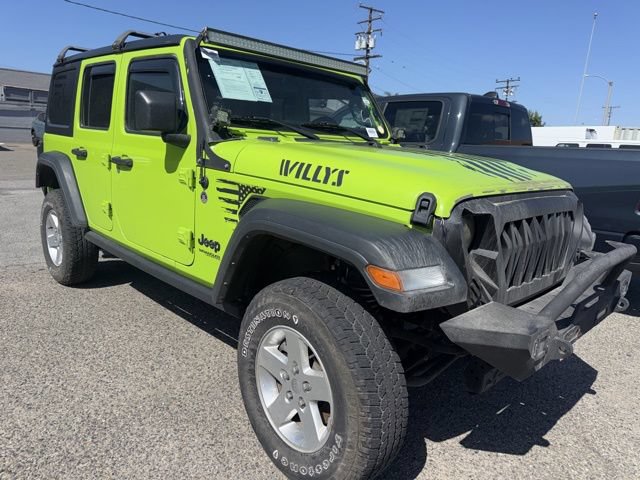 Used 2021 Jeep Wrangler Unlimited Sport AWD/4WD image 3