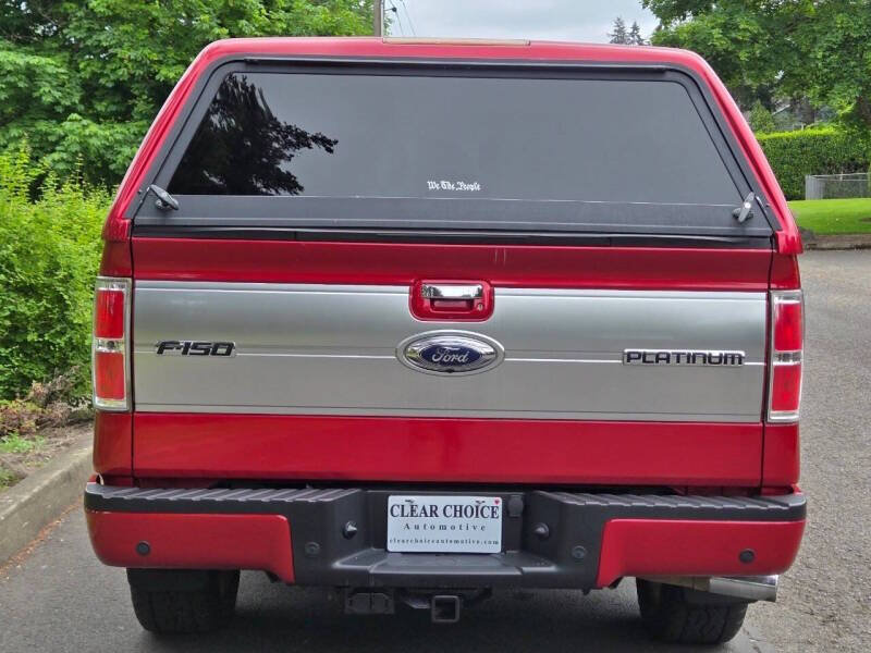 Used 2011 Ford F150 Platinum AWD/4WD image 5