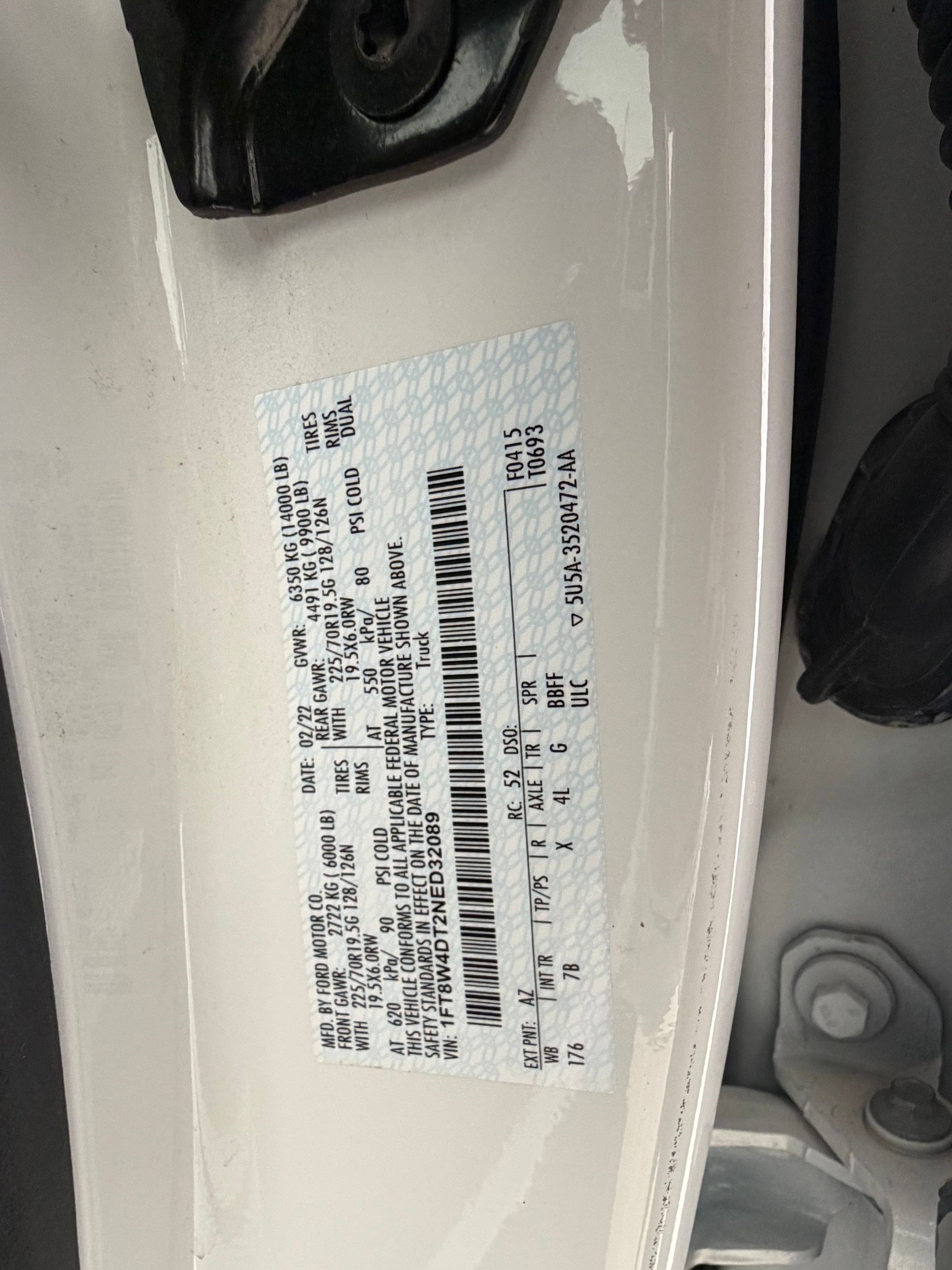 Certified 2022 Ford F450 Platinum w/ FX4 Off-Road Package image 20