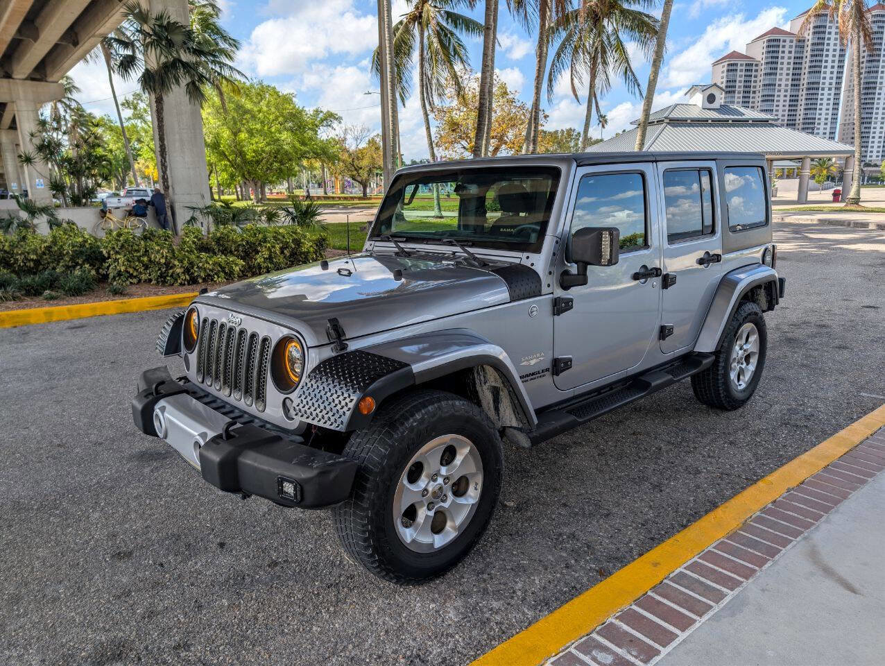 Used 2014 Jeep Wrangler Unlimited Sahara w/ Connectivity Group image 2