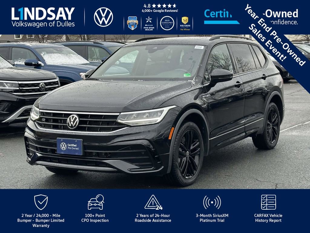 Certified 2022 Volkswagen Tiguan SE R-Line image 4
