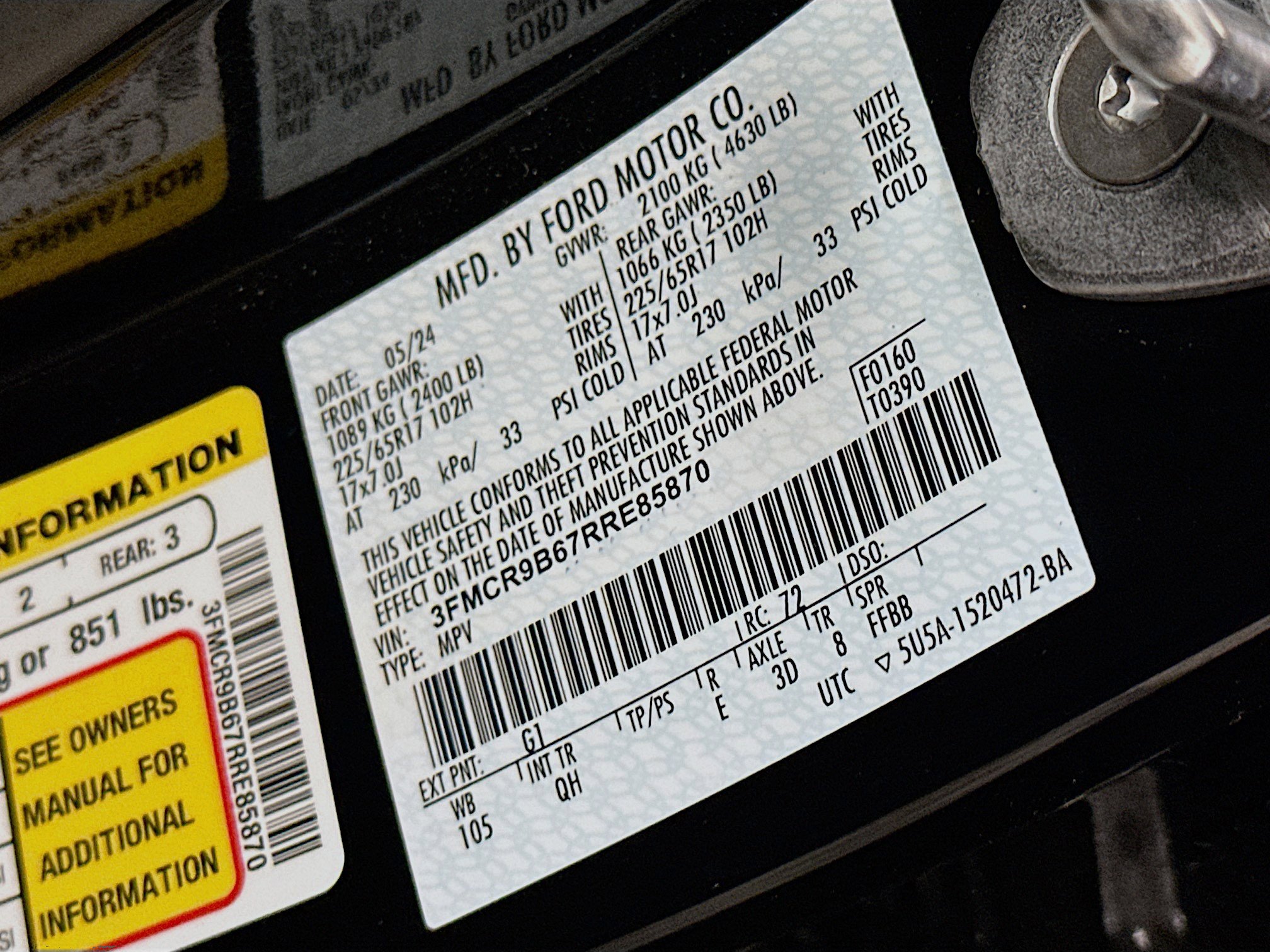 Used 2024 Ford Bronco Sport Big Bend image 12