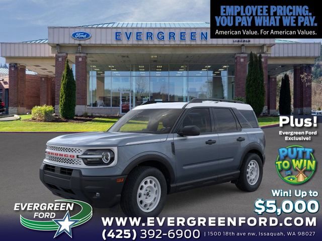 New 2025 Ford Bronco Sport Heritage w/ Convenience Package AWD/4WD 360° Tour