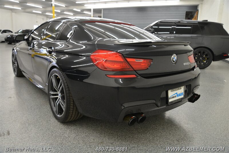 Used 2019 BMW 650i Gran Coupe w/ Executive Package RWD image 13