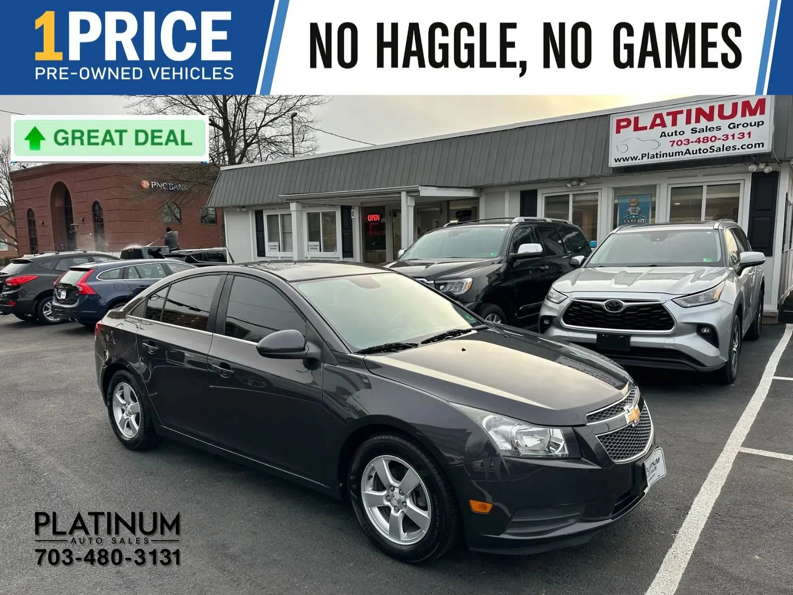 Used 2014 Chevrolet Cruze LT image 1