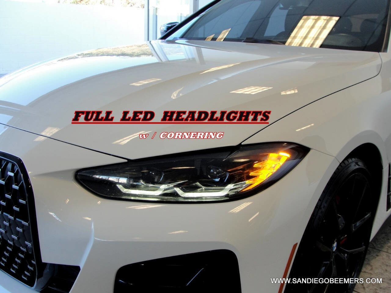 Used 2022 BMW M440i xDrive Gran Coupe M440i xDrive GC M PERF+RED M B w/ Shadowloine Package image 4