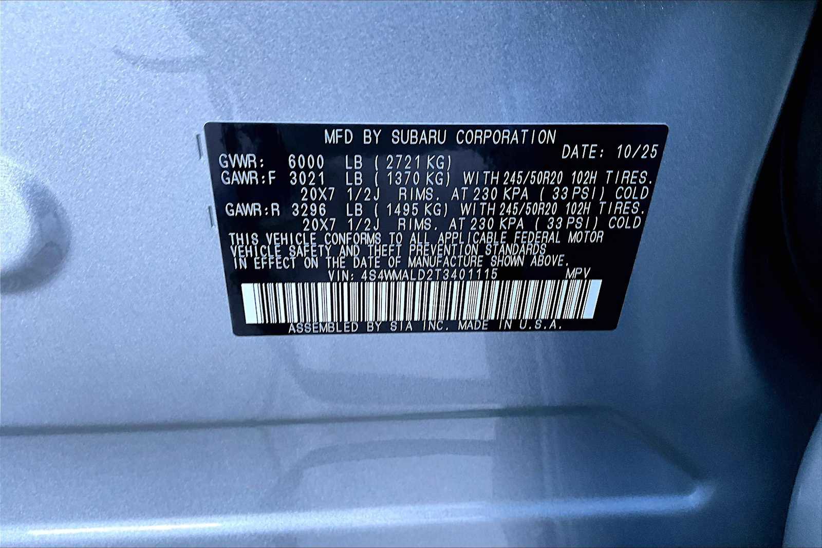 New 2026 Subaru Ascent Bronze Edition image 18