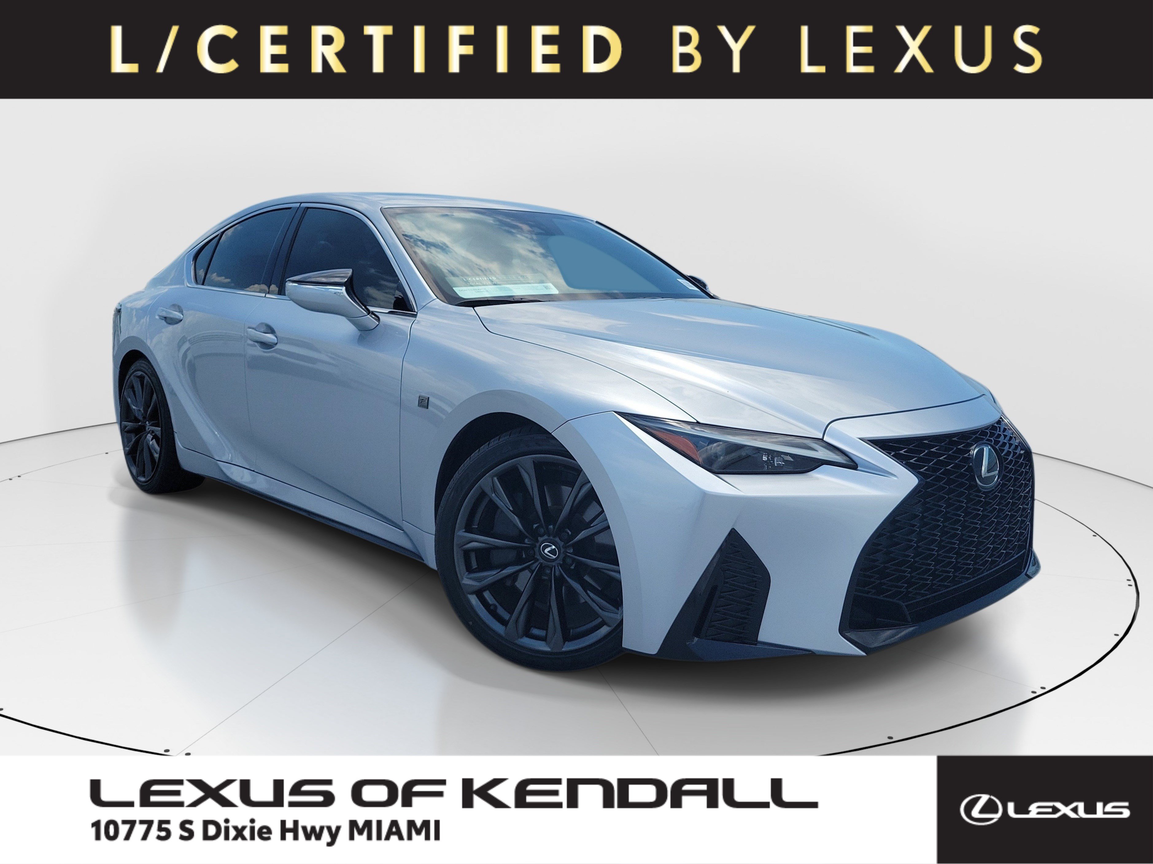 Certified 2024 Lexus IS 300 F Sport w/ Accessory Package 2