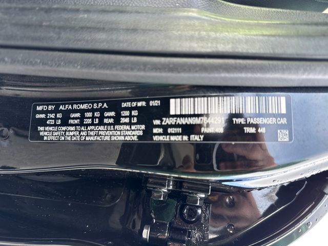 Used 2021 Alfa Romeo Giulia Sprint w/ Nero Edizione AWD/4WD image 20