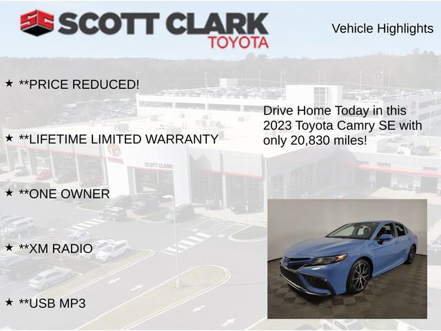 Used 2023 Toyota Camry SE FWD image 12