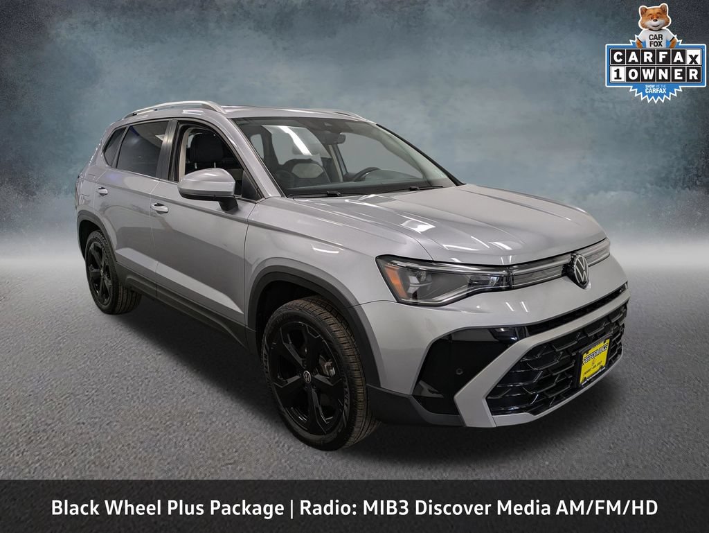 Used 2025 Volkswagen Taos SEL w/ Black Wheel Plus Package AWD/4WD image 3