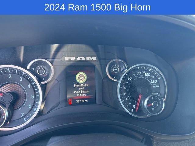 Used 2024 RAM 1500 Big Horn w/ Trailer Tow Group AWD/4WD image 30