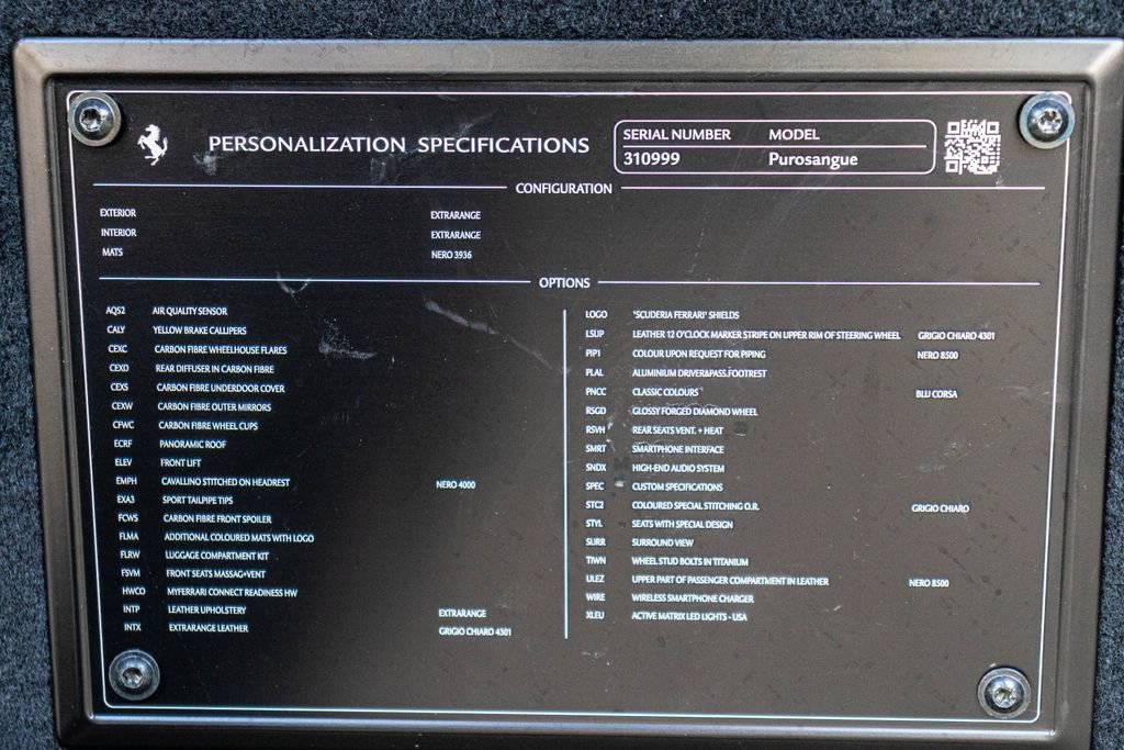 Certified 2024 Ferrari Purosangue AWD/4WD image 68