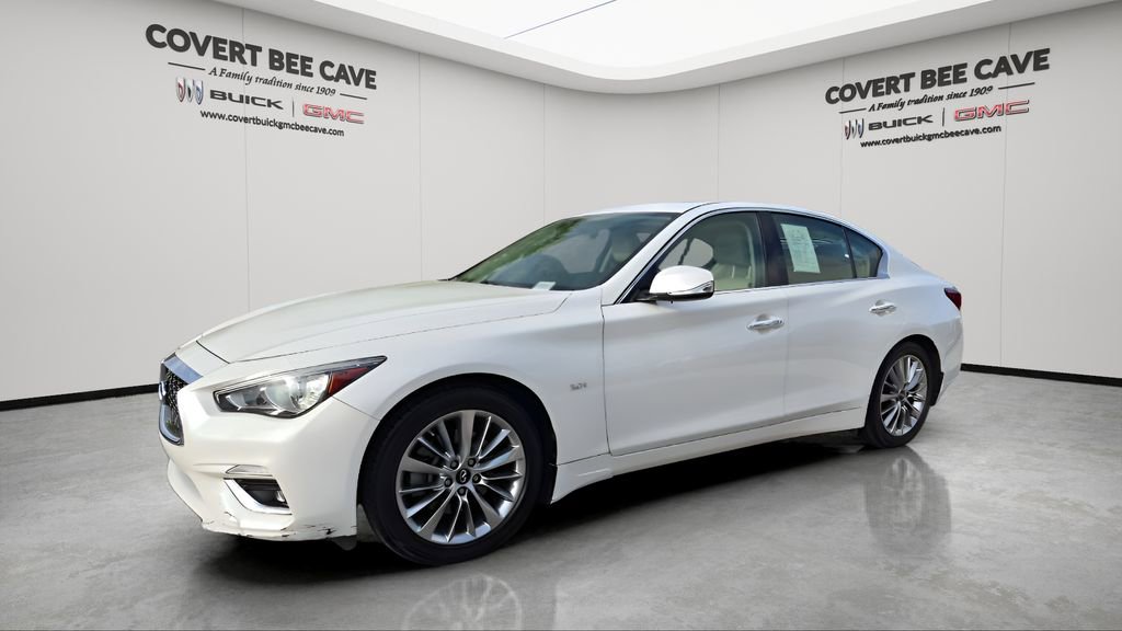 Used 2019 INFINITI Q50 Luxe w/ Cargo Package (L96) image 3