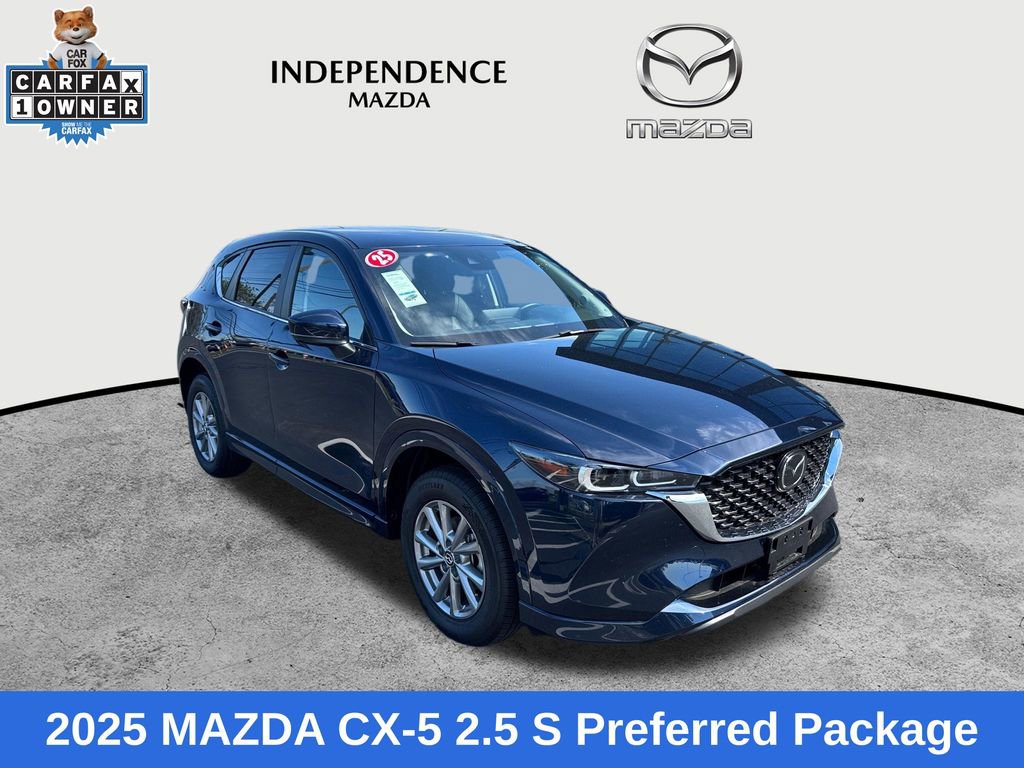 Used 2025 MAZDA CX-5 AWD 2.5 S w/ Preferred Package