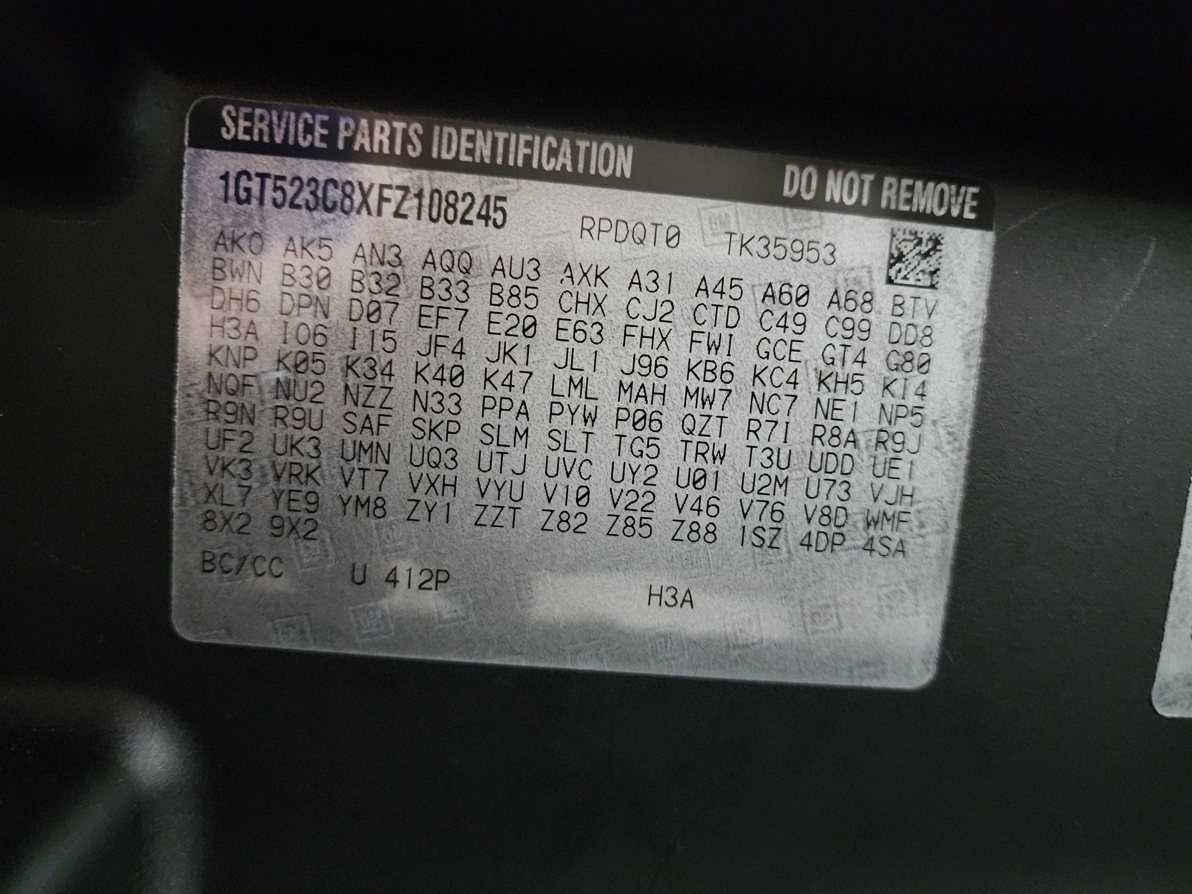 Used 2015 GMC Sierra 3500 SLT w/ Snow Plow Prep Package image 41