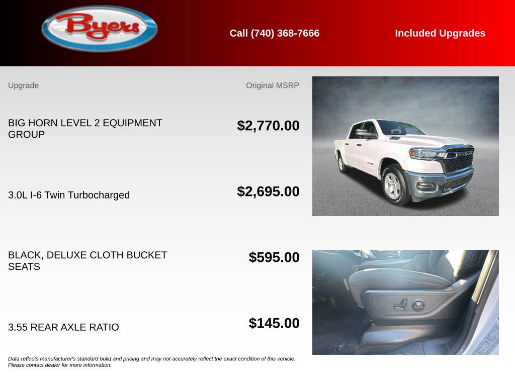 Used 2025 RAM 1500 4x4 Crew Cab image 5