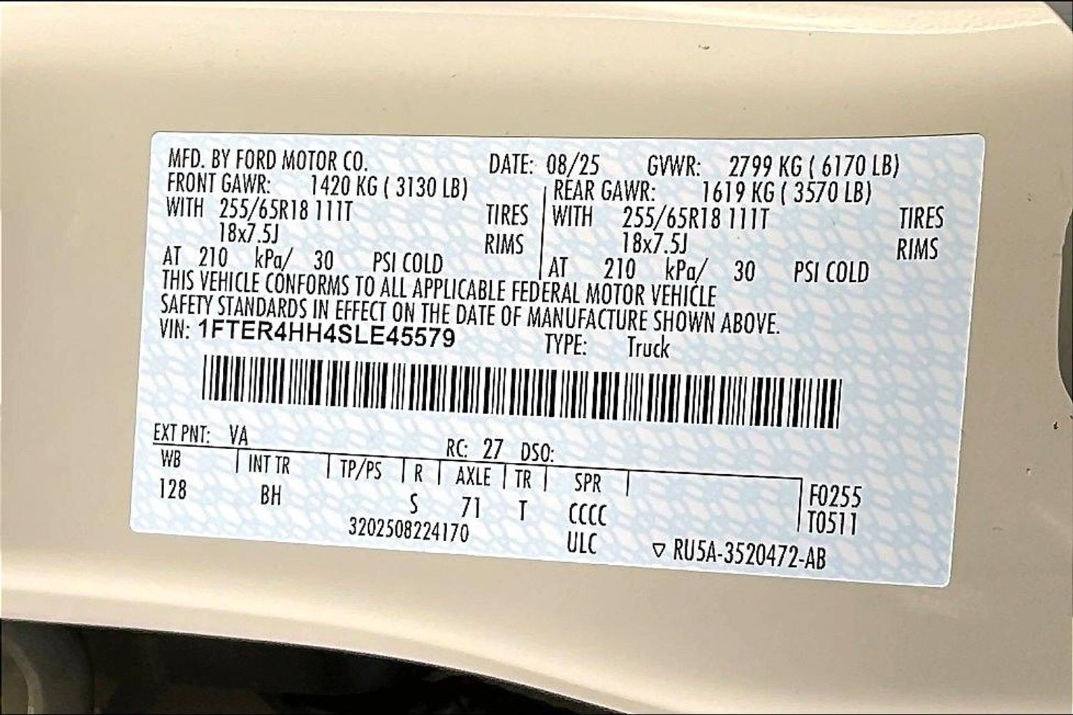 Certified 2025 Ford Ranger XLT w/ Black Appearance Package AWD/4WD image 36