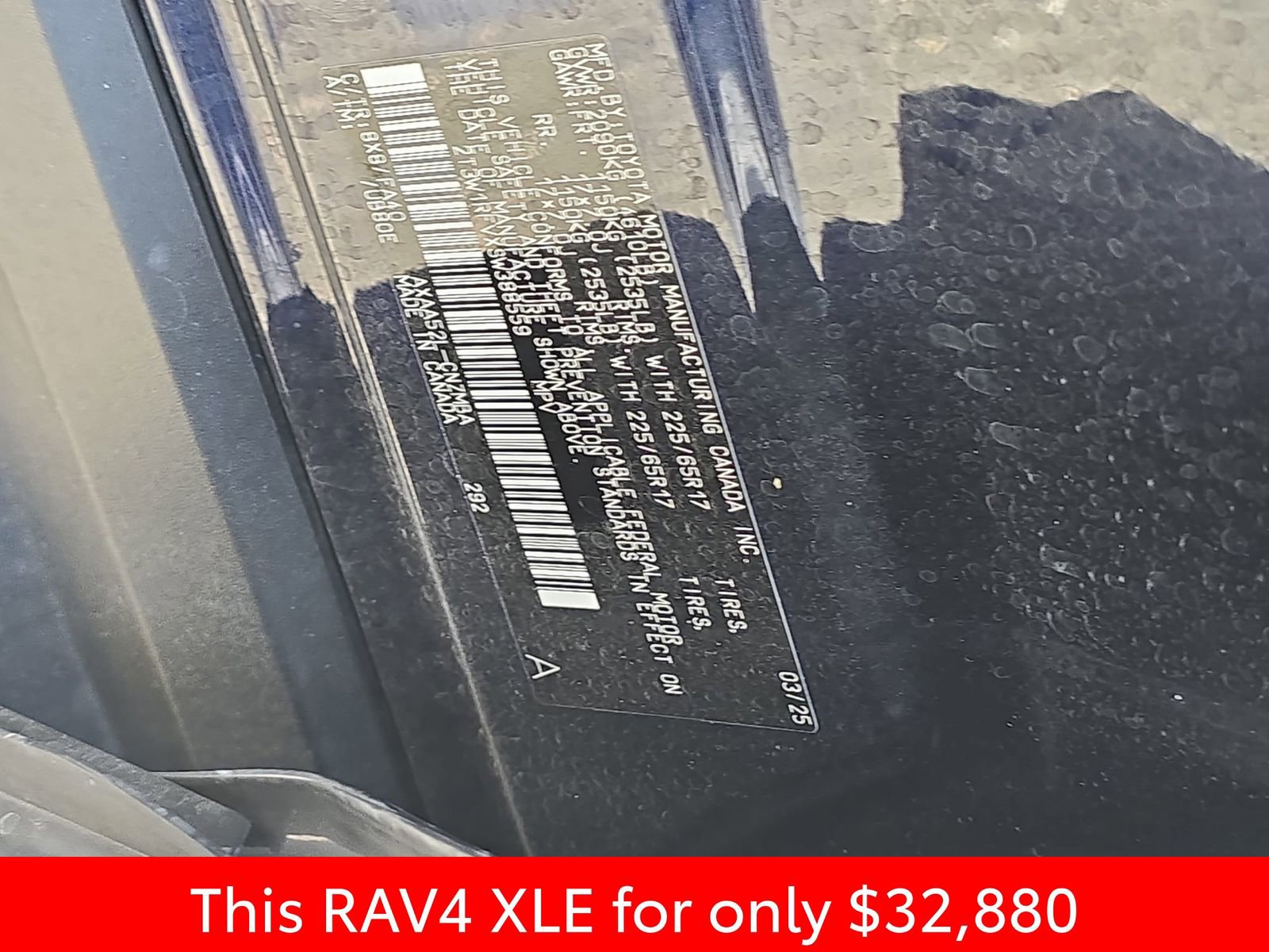 Used 2025 Toyota RAV4 XLE w/ Convenience Package FWD image 42