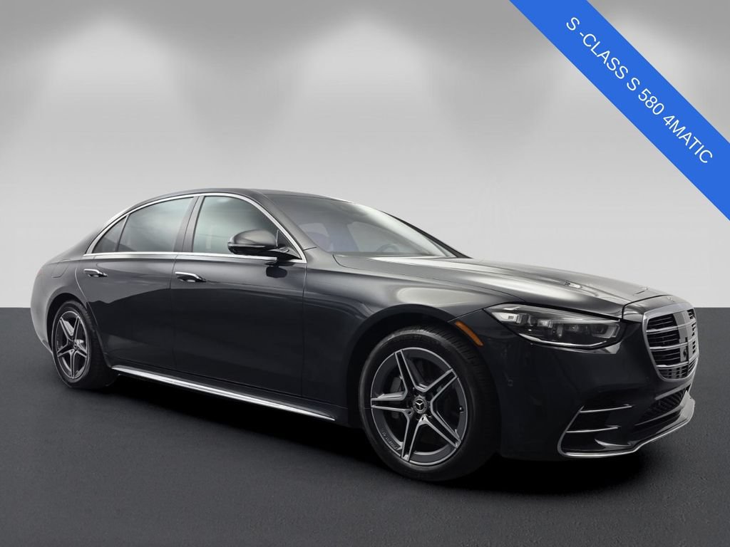 Used 2021 Mercedes-Benz S 580 4MATIC Sedan image 1