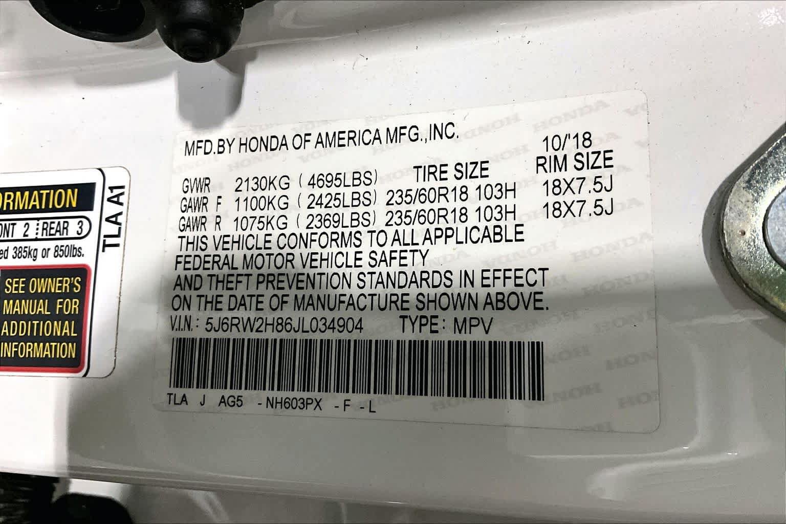 Used 2018 Honda CR-V EX-L image 37