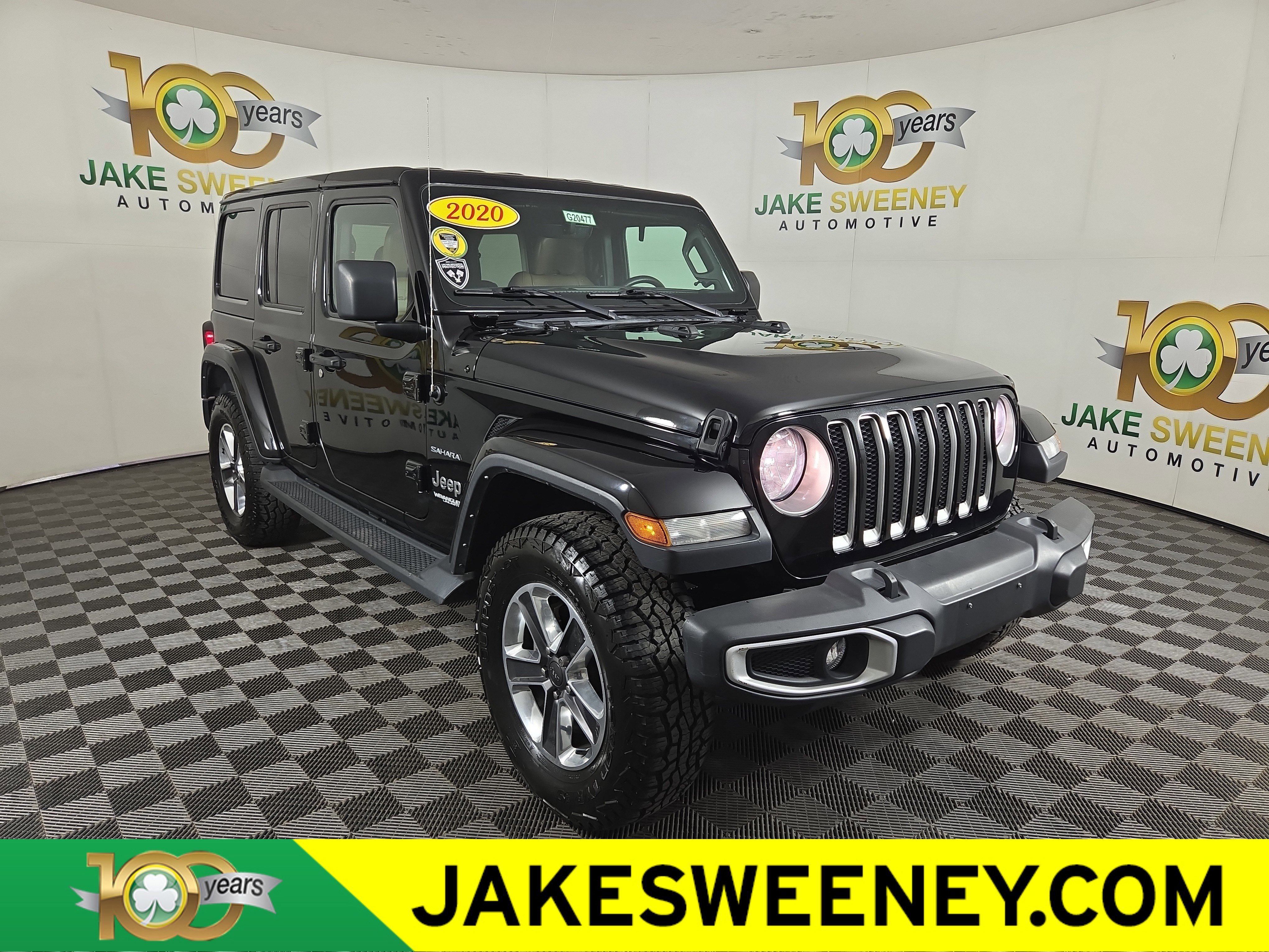 Used 2020 Jeep Wrangler Unlimited Sahara AWD/4WD image 1