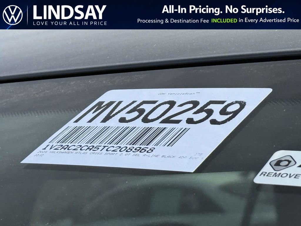 New 2026 Volkswagen Atlas Cross Sport SEL R-Line image 20