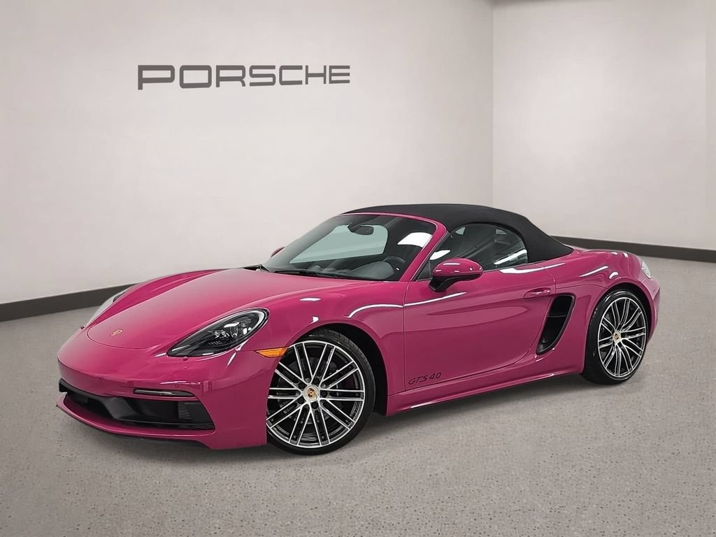 Certified 2025 Porsche 718 Boxster GTS