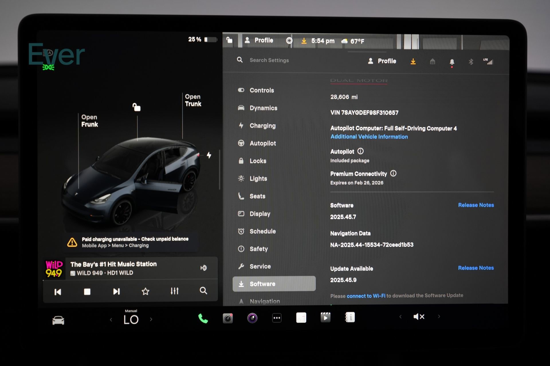 Used 2025 Tesla Model Y Performance AWD/4WD image 7