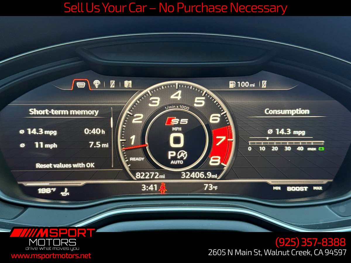 Used 2018 Audi S5 Premium Plus w/ Navigation Package AWD/4WD image 4