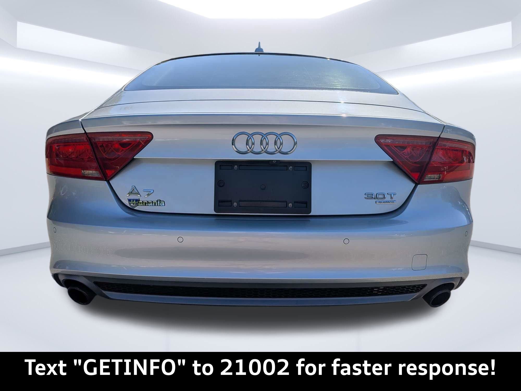 Used 2013 Audi A7 3.0T Prestige AWD/4WD image 5