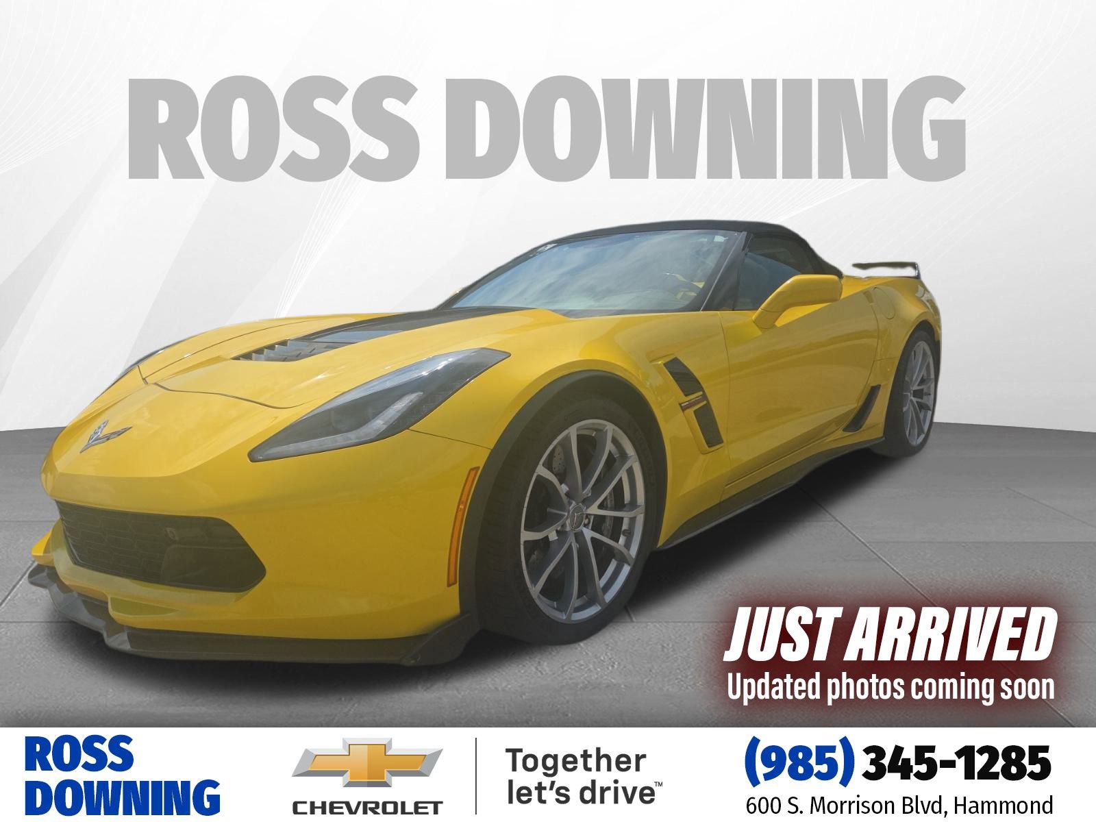 Used 2019 Chevrolet Corvette Grand Sport