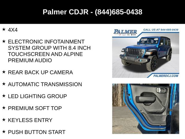 Used 2022 Jeep Wrangler Unlimited Rubicon 4xe image 6